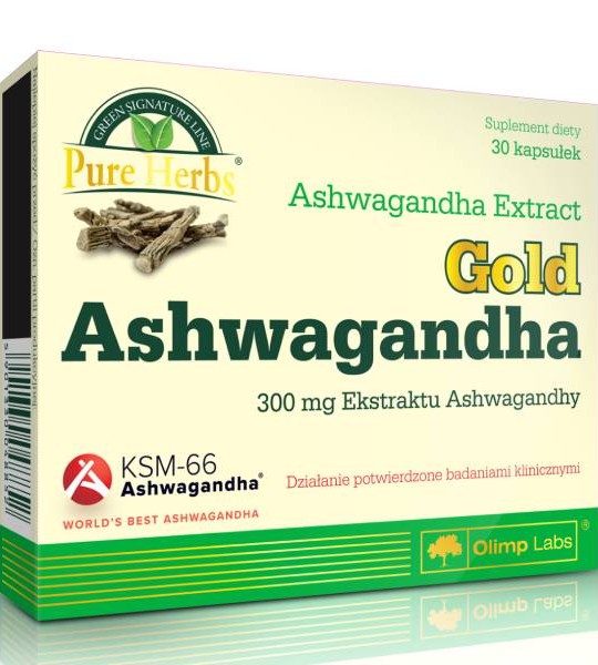 Olimp Gold Ashwagandha KSM-66 300 мг (30 капс)