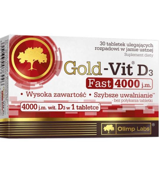 Olimp Gold-Vit D3 Fast 4000 (30 табл)