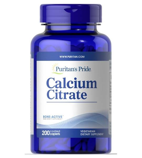 Puritan's Pride Calcium Citrate (200 табл)