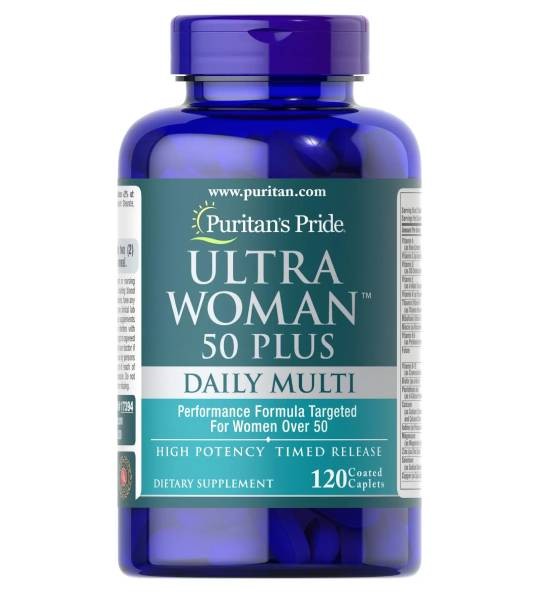 Puritan's Pride Ultra Woman  50 Plus Daily Multi 120 таб