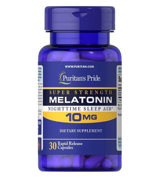 Puritan's Pride Melatonin 10 mg (30 капс)