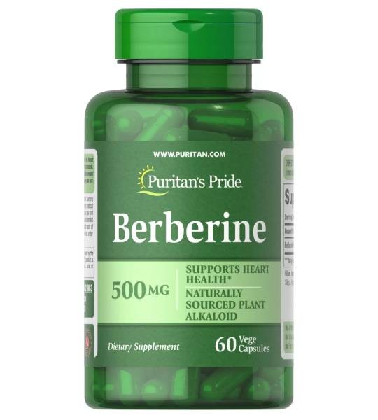 Puritan's Pride Berberine 500 мг (60 капс)