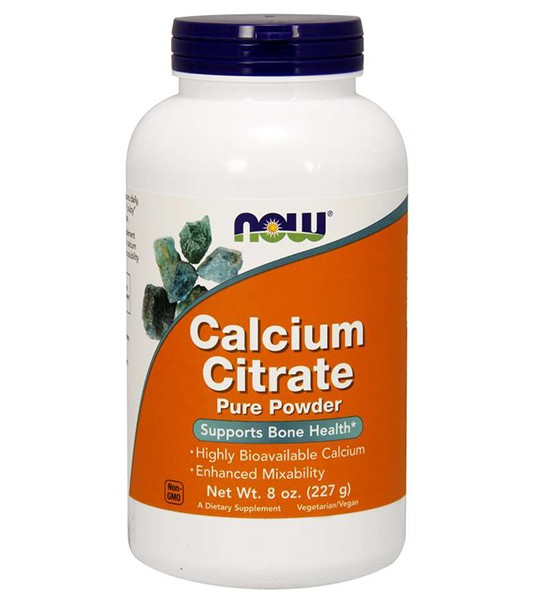 NOW Calcium Citrate (227 грамм)