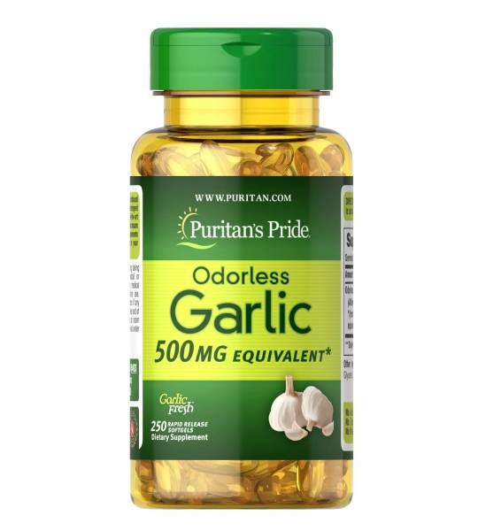 Puritan's Pride Odorless Garlic 500 мг (250 капс)