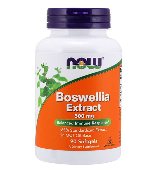 NOW Boswellia Extract 500 мг  (90 капс)