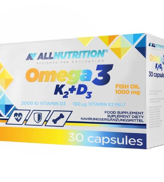 AllNutrition Omega 3 K2+D3 (30 капс)