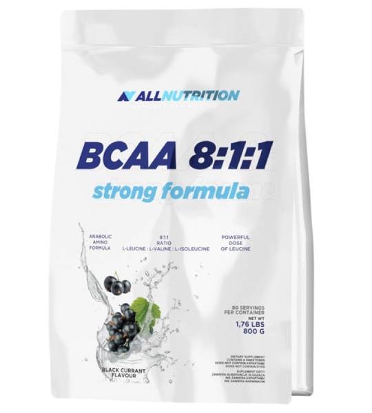 AllNutrition BCAA 8:1:1 strong formula (800 грамм)