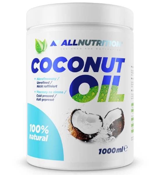AllNutrition Coconut Oil (нерафинированная) 1000 мл