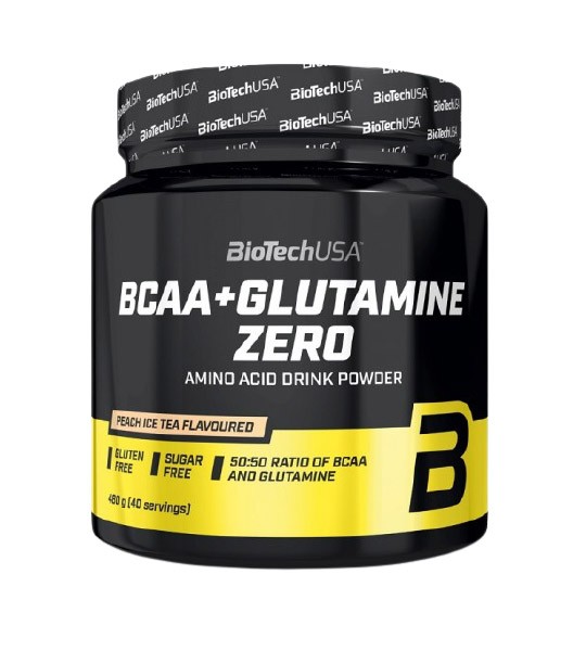 BioTech (USA) BCAA + Glutamine Zero 480 грамм