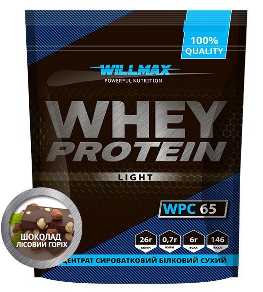 WillMax Powerful Nutrition Whey Protein WPC 65 (1000 грам)
