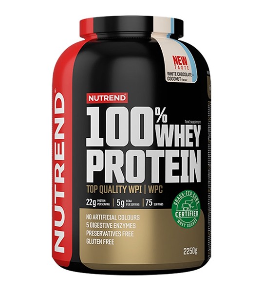 Nutrend 100% Whey Protein 2250 грам