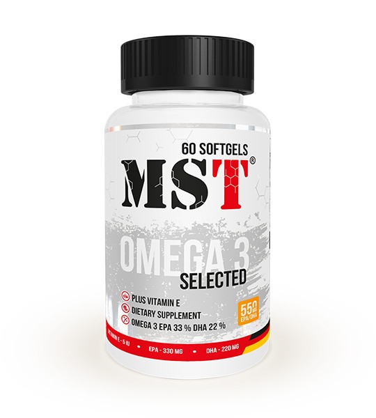 MST Omega 3 Selected (55%) 120 капс