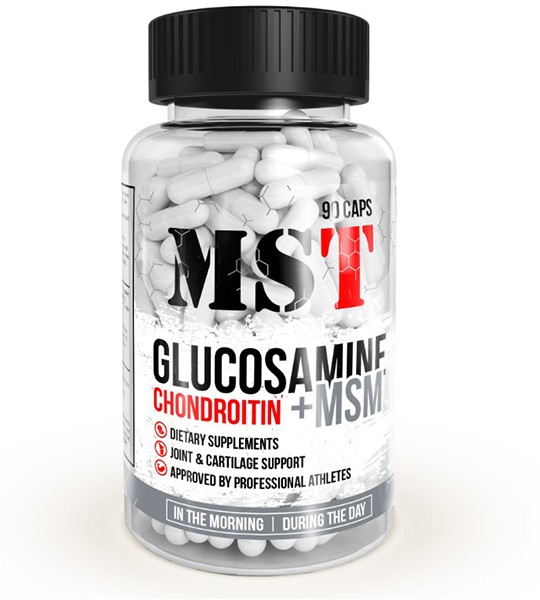MST Glucosamin +  Chondroitine + MSM + D3 90 капс