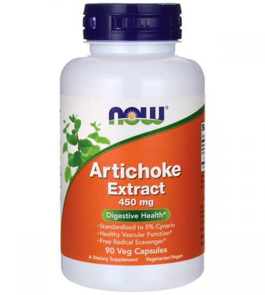 NOW Artichoke Extract 450 мг 90 кас