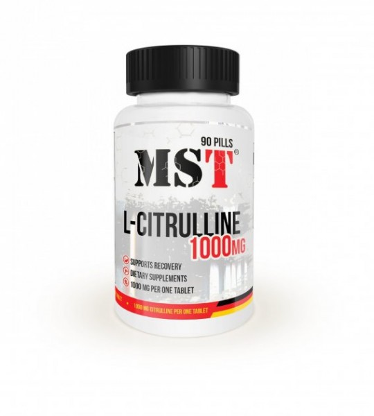 MST L-Citrulline 1000 мг 90 табл