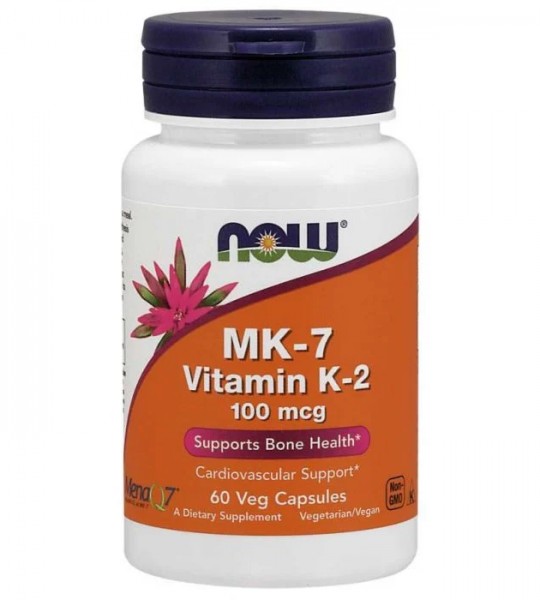 NOW MK-7 Vitamin K2 100 мкг 60 капс