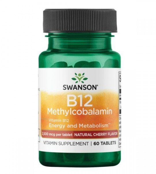 Swanson Vitamin B-12 Methylcobalamin 2500 мкг 60 табл