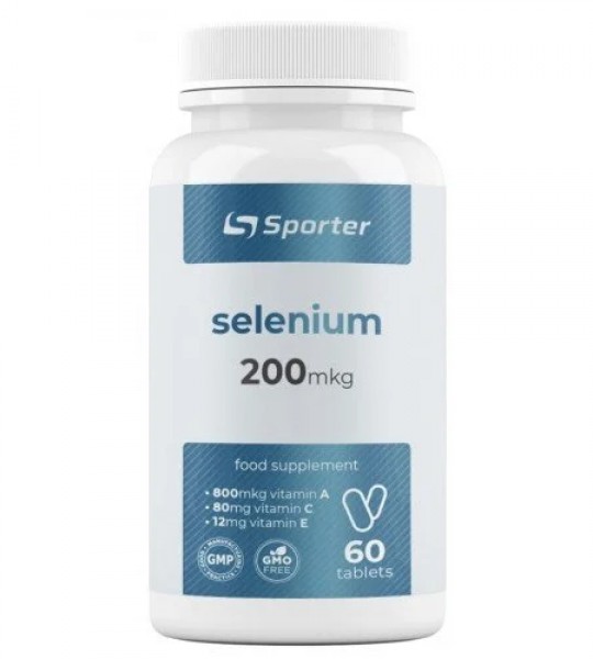 Sporter Selenium 200 мкг 60 табл