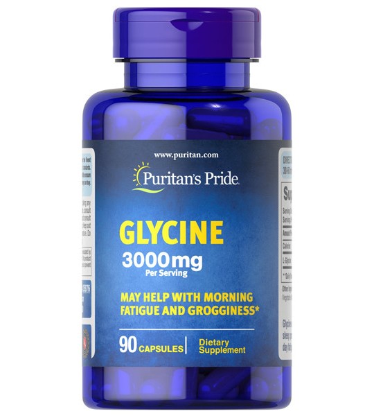 Puritan's Pride Glycine 3000 мг Per Serving 90 капс