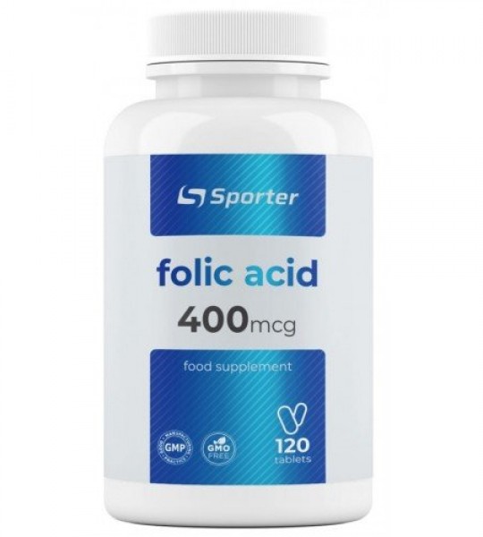 Sporter Folic Acid 400 мкг 120 табл