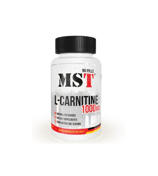 MST L-Carnitine 1000 мг 90 табл
