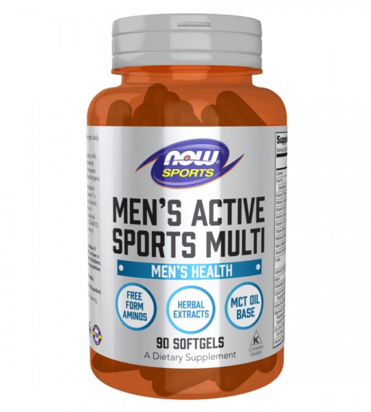 NOW Men`s Active Sports Multi 90 капс