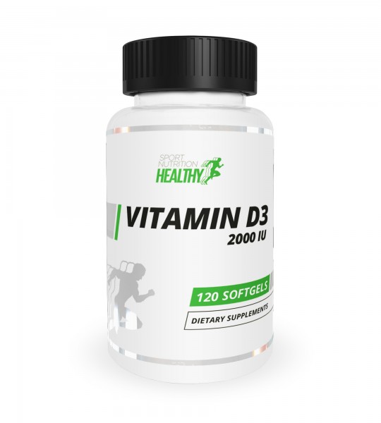 MST Healthy Vitamin D3 2000 IU 120 капс