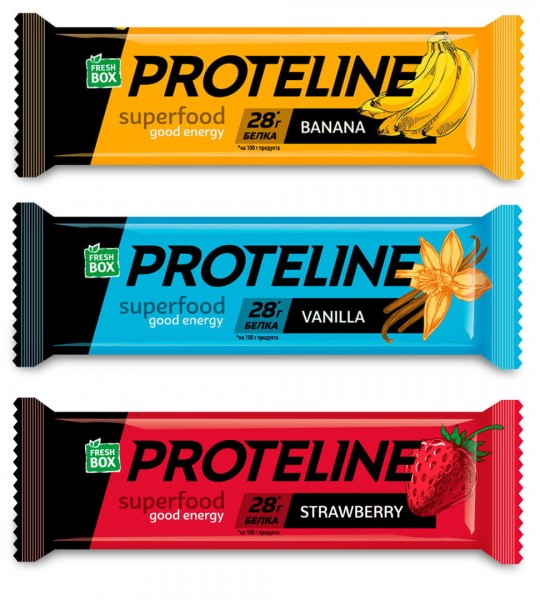 Vale Fresh Box ProteLine Protein Bars 40 грамм