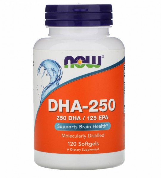 NOW DHA-250 мг 120 капс