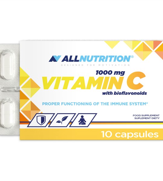AllNutrition Vitamin C 1000 мг + Bioflaw 10 капс