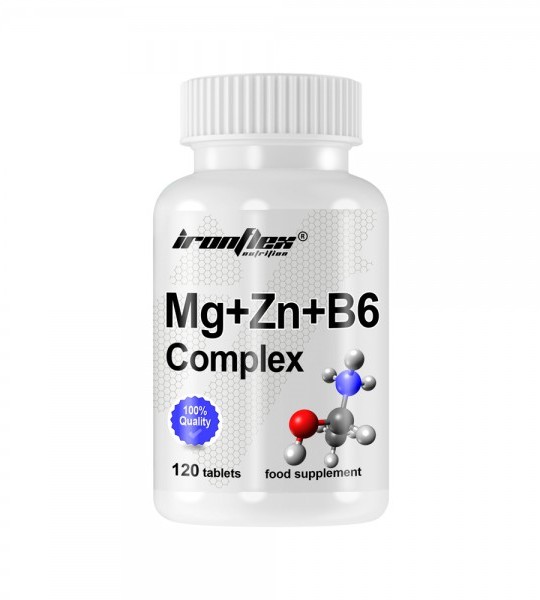 IronFlex Mg+Zn+B6 Complex 120 табл