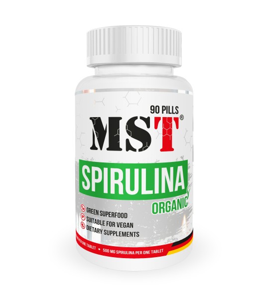 MST Spirulina 500 мг 90 табл