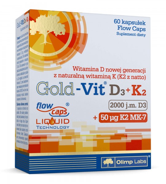 Olimp Gold-Vit D3+K2 2000 IU 60 капс