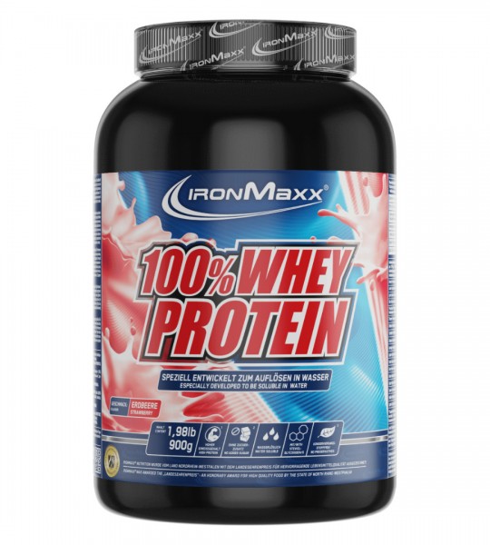 IronMaxx 100% Whey Protein 900 грам