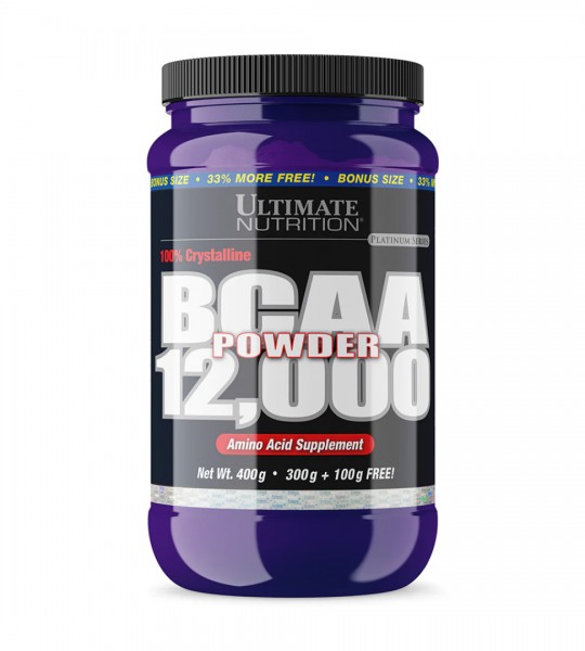 Ultimate Nutrition BCAA 12000 Powder 400 грам