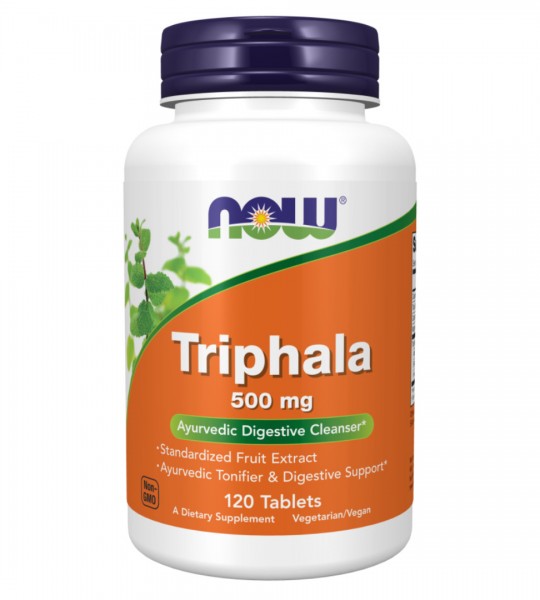 NOW Triphala 500 мг 120 табл