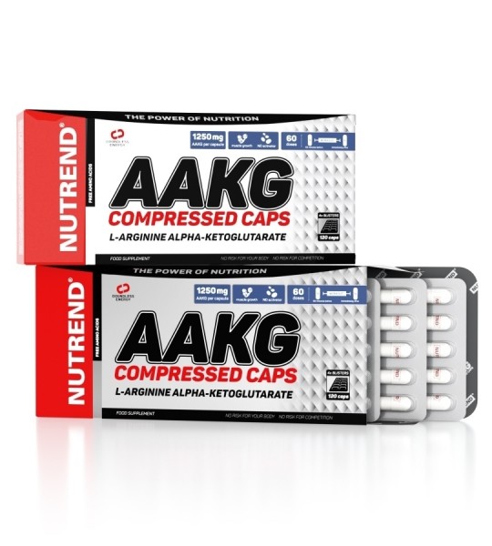 Nutrend AAKG Compressed Caps 120 капс