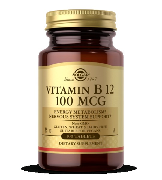 Solgar Vitamin B12 100 мкл 100 табл