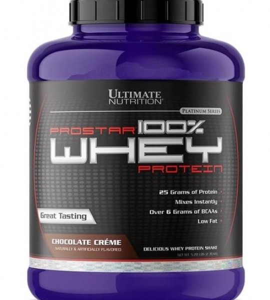 Ultimate Nutrition Prostar 100% Whey Protein 2270 грамм